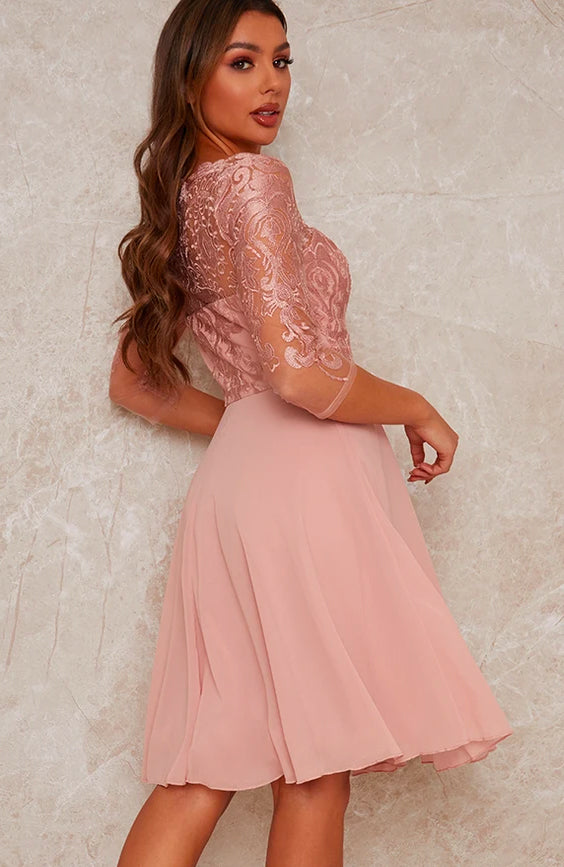 Lace Midi Dress