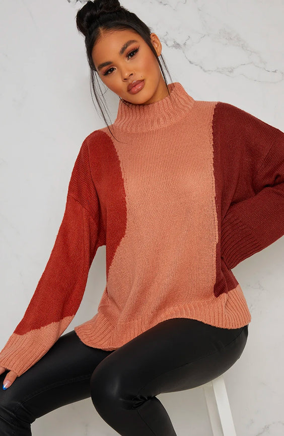 Pink Tonal Jumper