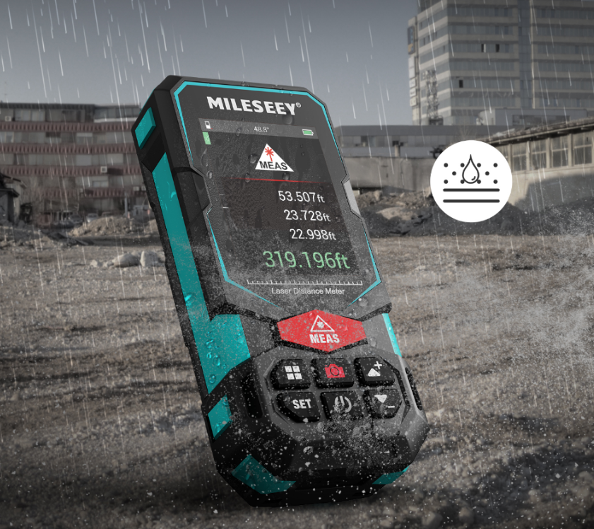 Mileseey S7 outdoor laser measure IP65 protection