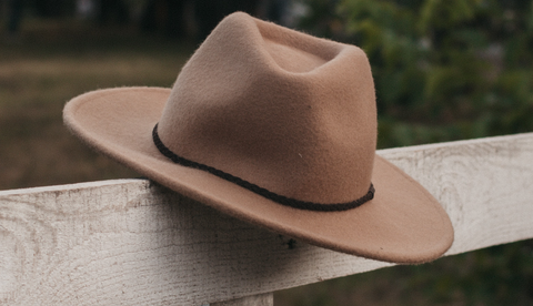 Flat Brim Cowboy Hat
