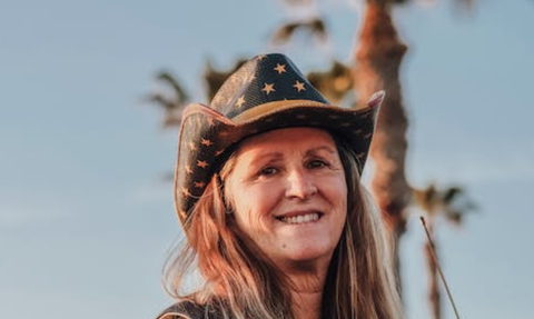 Rolled Brim Cowboy Hat