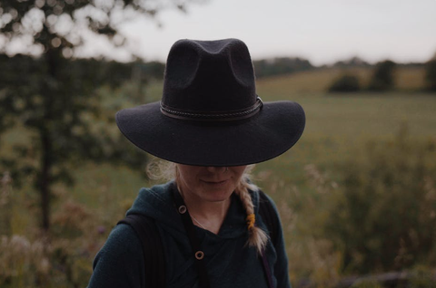 Pinched Brim Cowboy Hat