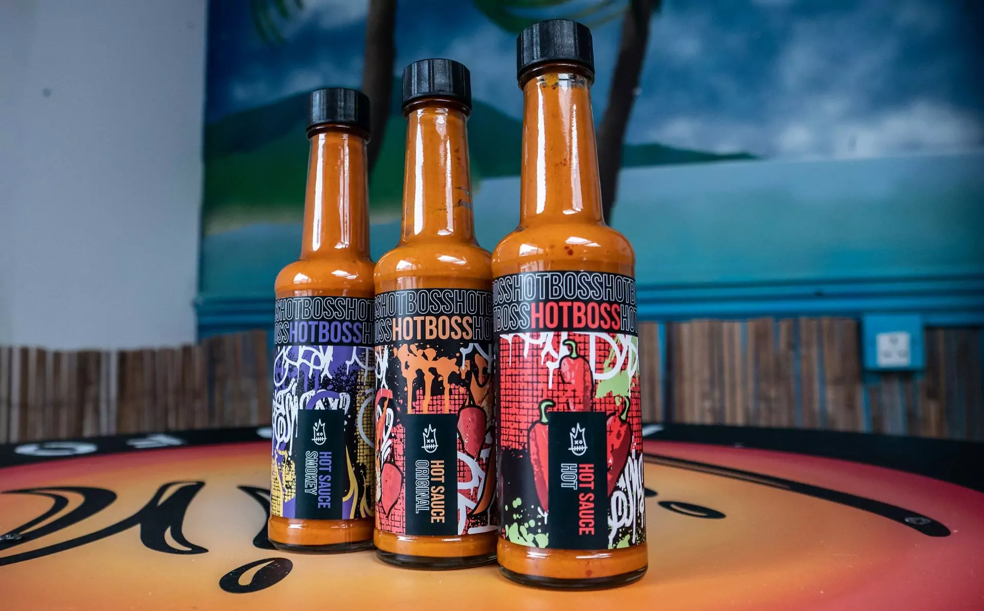 Hotboss Fire Hot Sauces | Caribbean Spiced Rum and Streetwear