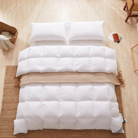 Is goose down too hot for summer?