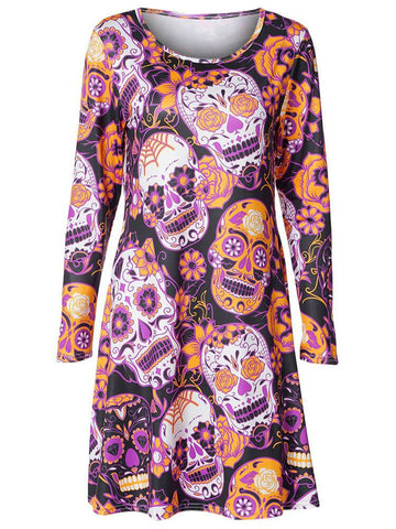skeleton Halloween dress