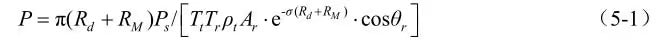 P is determined by the pulse energy E and pulse width τ