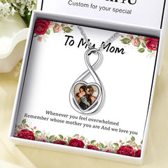 Personalized Infinity Necklace with Picture