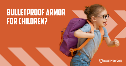 Little girl running with backpack