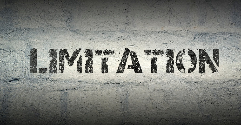 limitation word on the wall