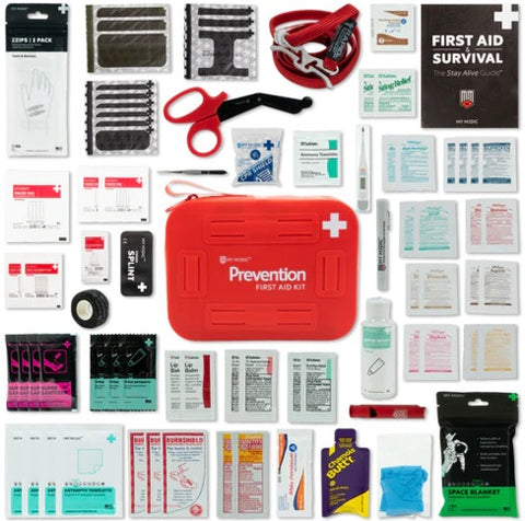 First aid kit contents