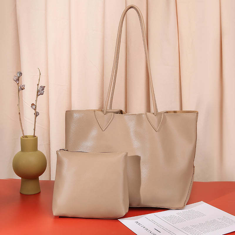 Vintage Leather Tote Bag mySite