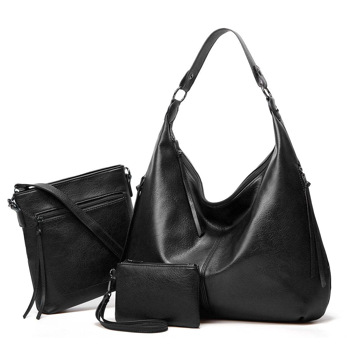 2021 New Women's Three-in-one Leather Bag mySite