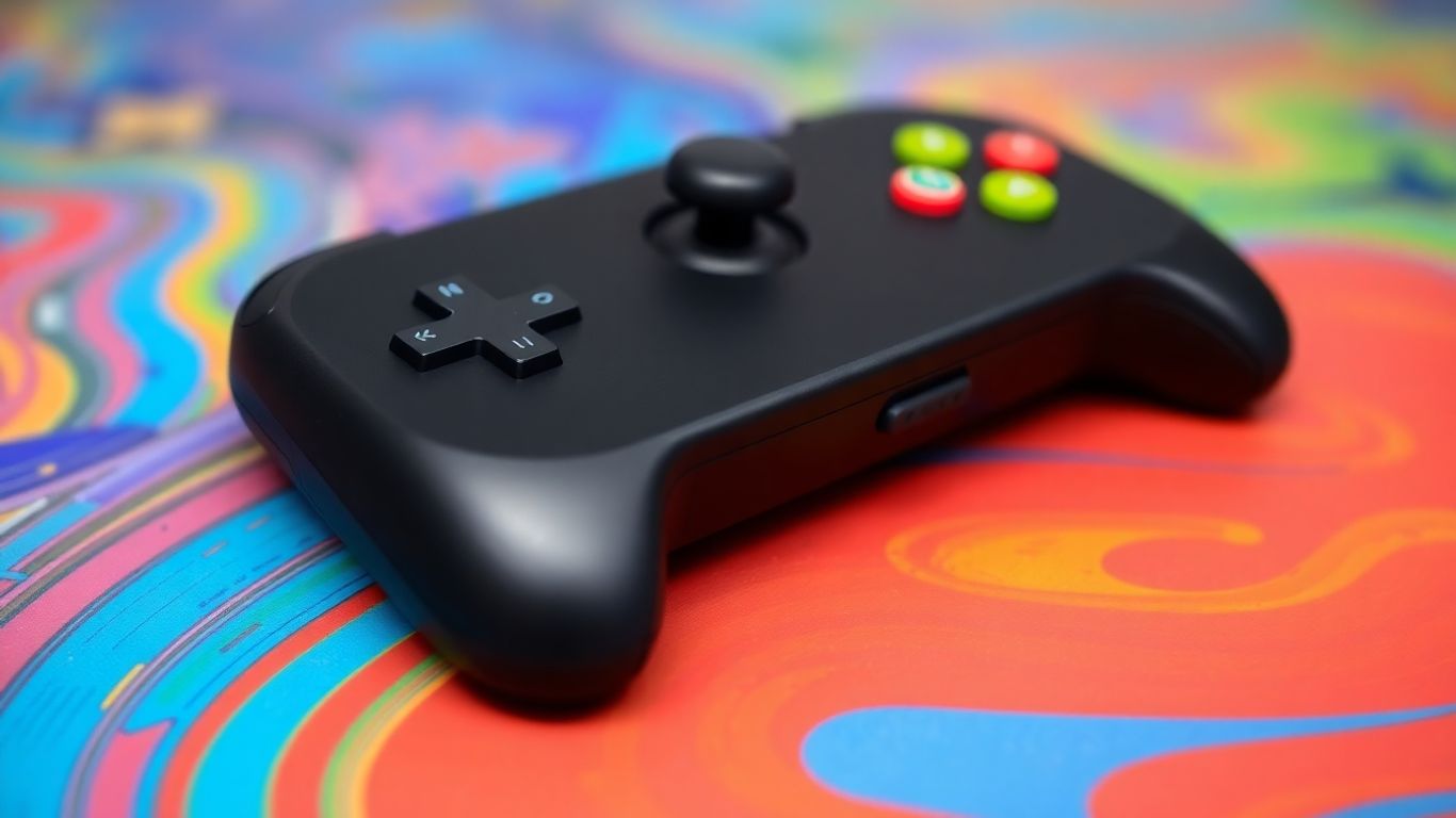 Game Stick Pro console with joystick and buttons