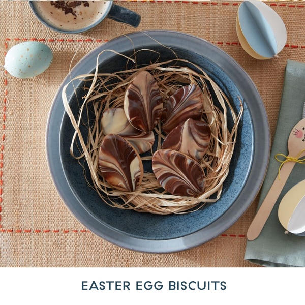 Easter egg biscuits