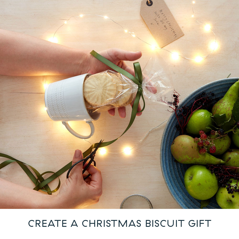 Create a Christmas Biscuit Gift