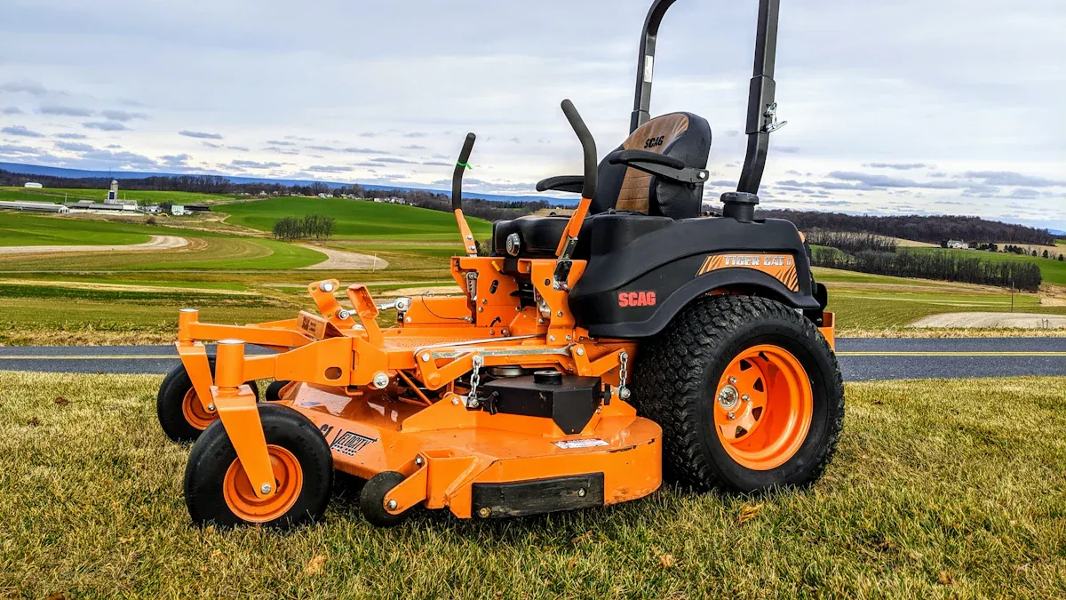 Zero turn lawn mower 