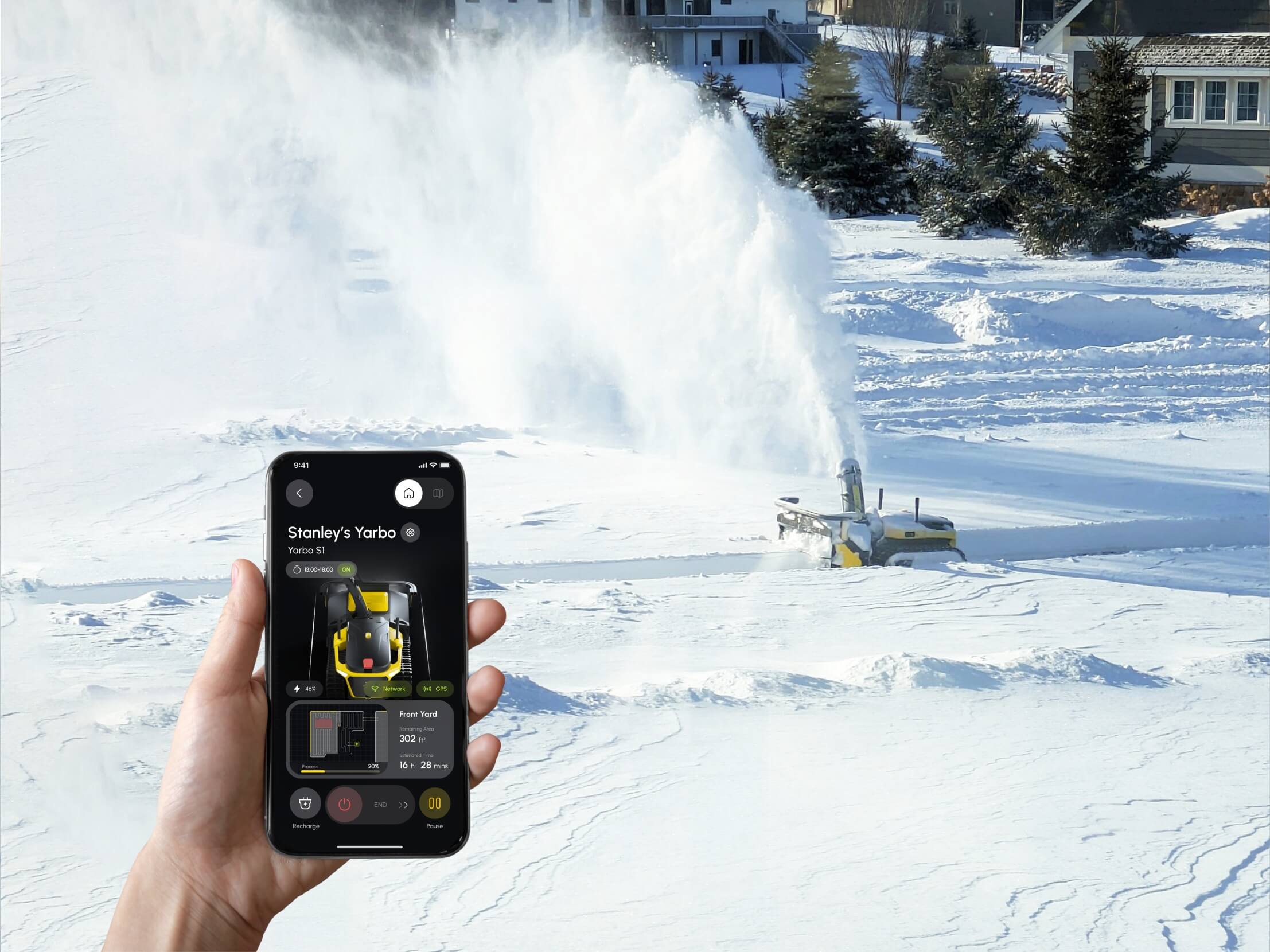 modern battery-operated snow blowers handle various snow types with ease