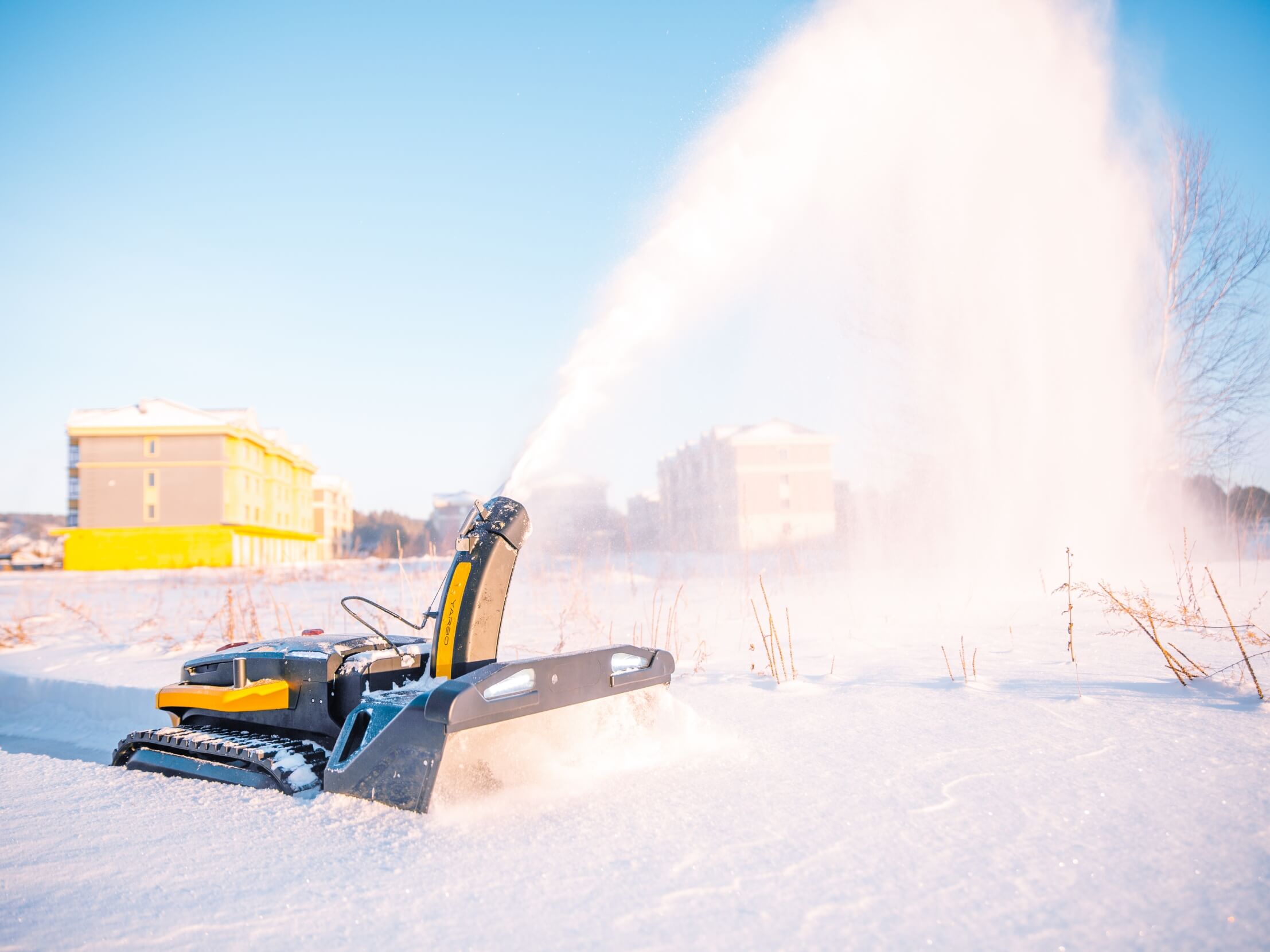 Two-stage Snow Blower Snow Removal.