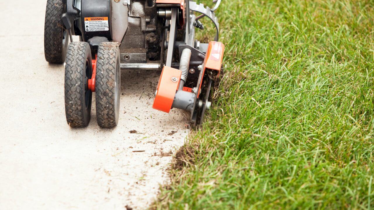 Lawn edging involves defining the perimeter of your lawn by creating a physical or visual barrier