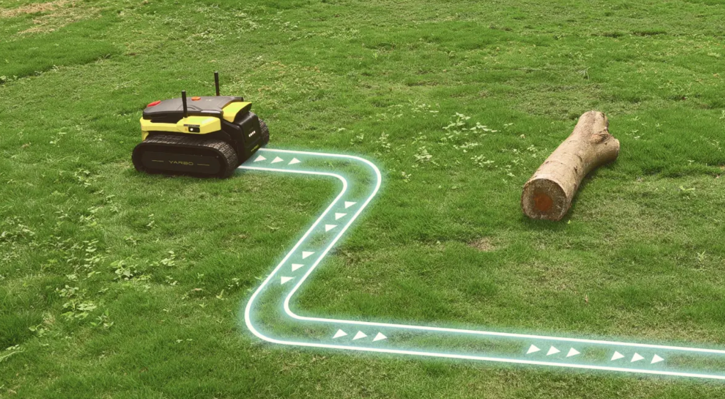 Yarbo Lawn Mower obstacle avoidance