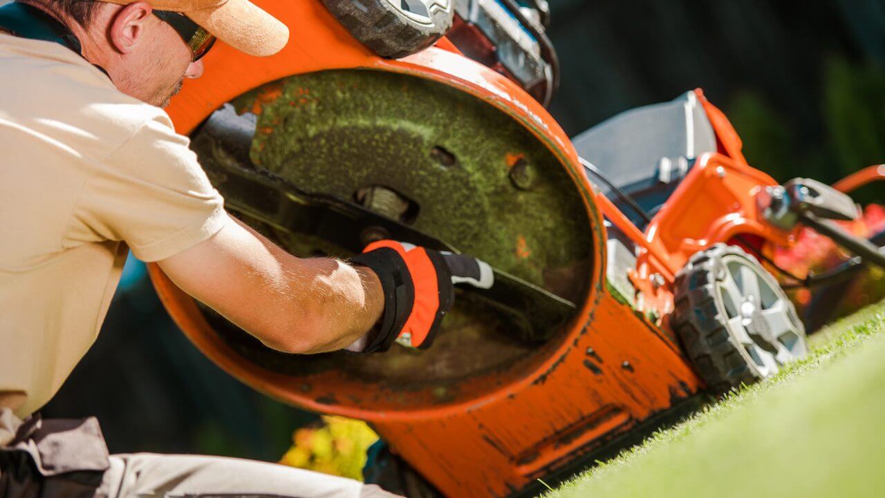 Sharpen or replace your mowers blade