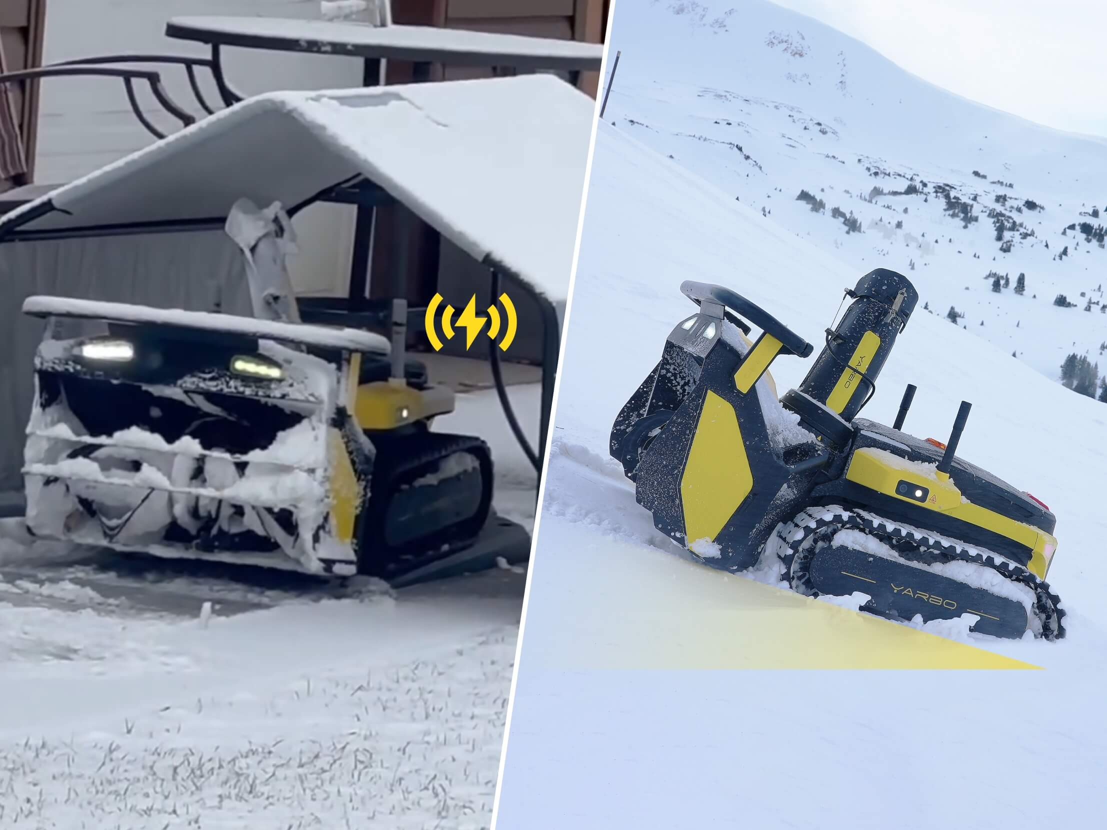 Yarbo Battery Operated Snow Blower is the Ideal Choice