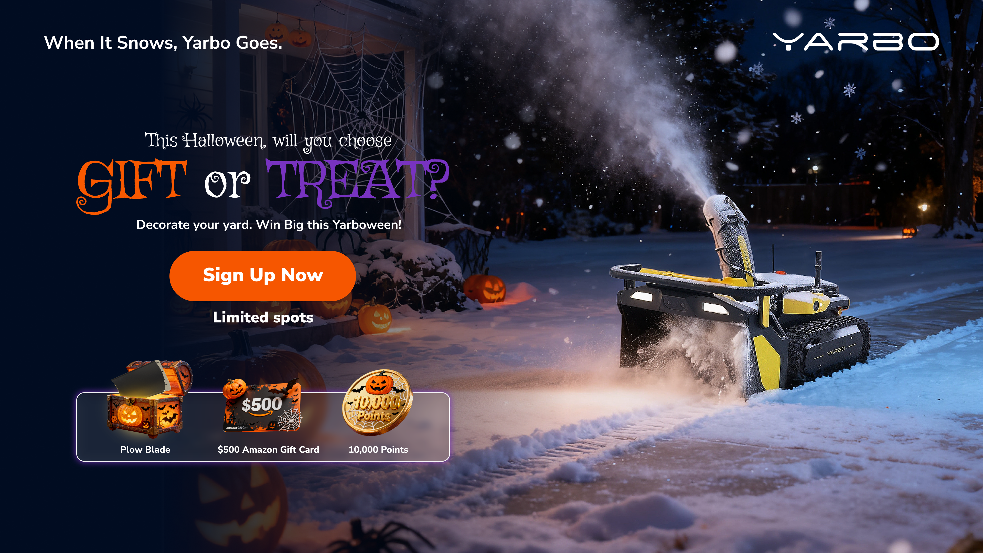 snow blower prep for winter