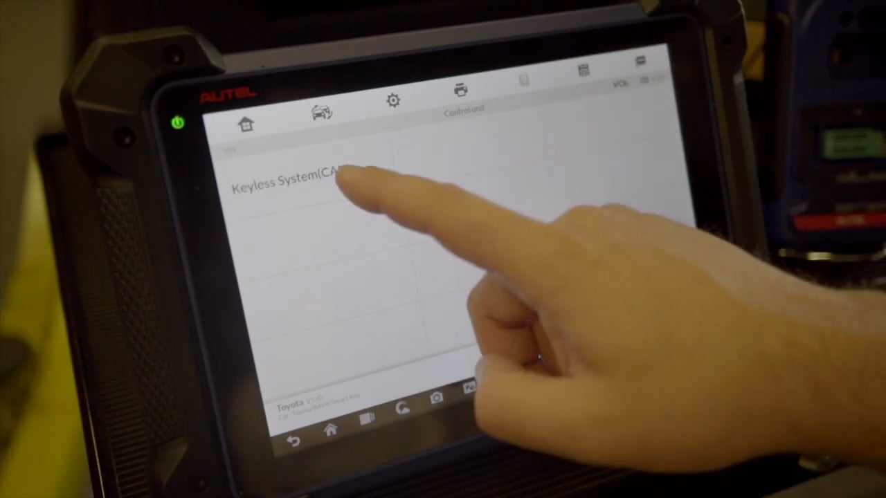 autel immo function steps