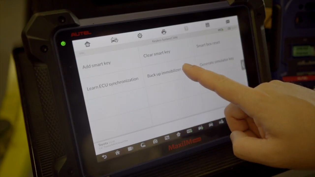 autel immo function steps