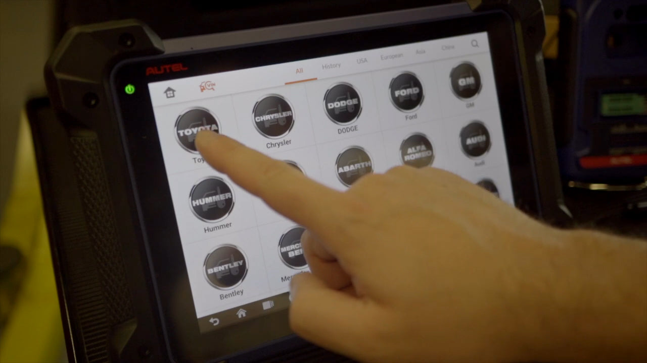 autel immo function steps