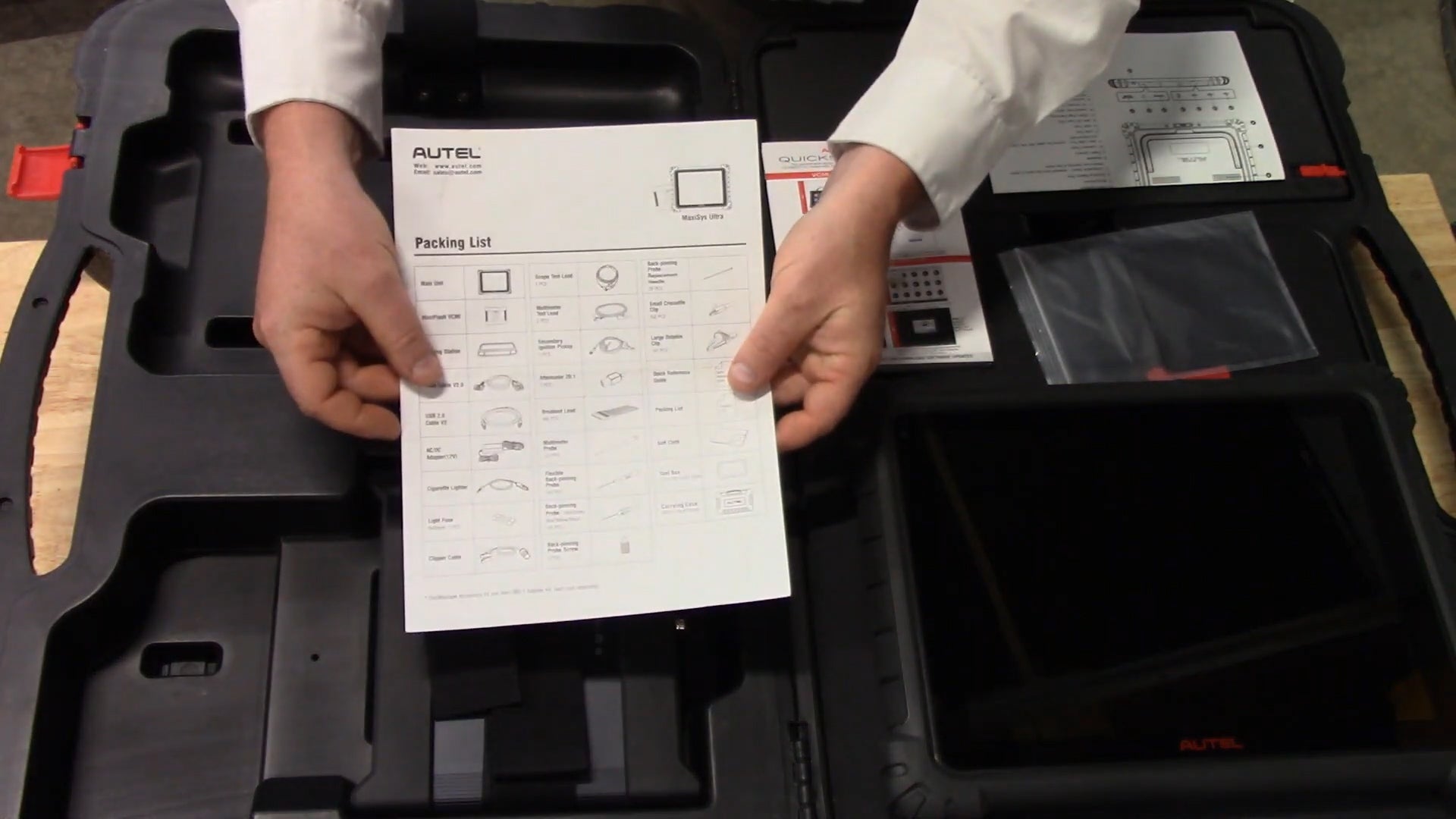 Autel MaxiSys Ultra Package - 5 in 1 MaxiFlash VCMI & Accessories