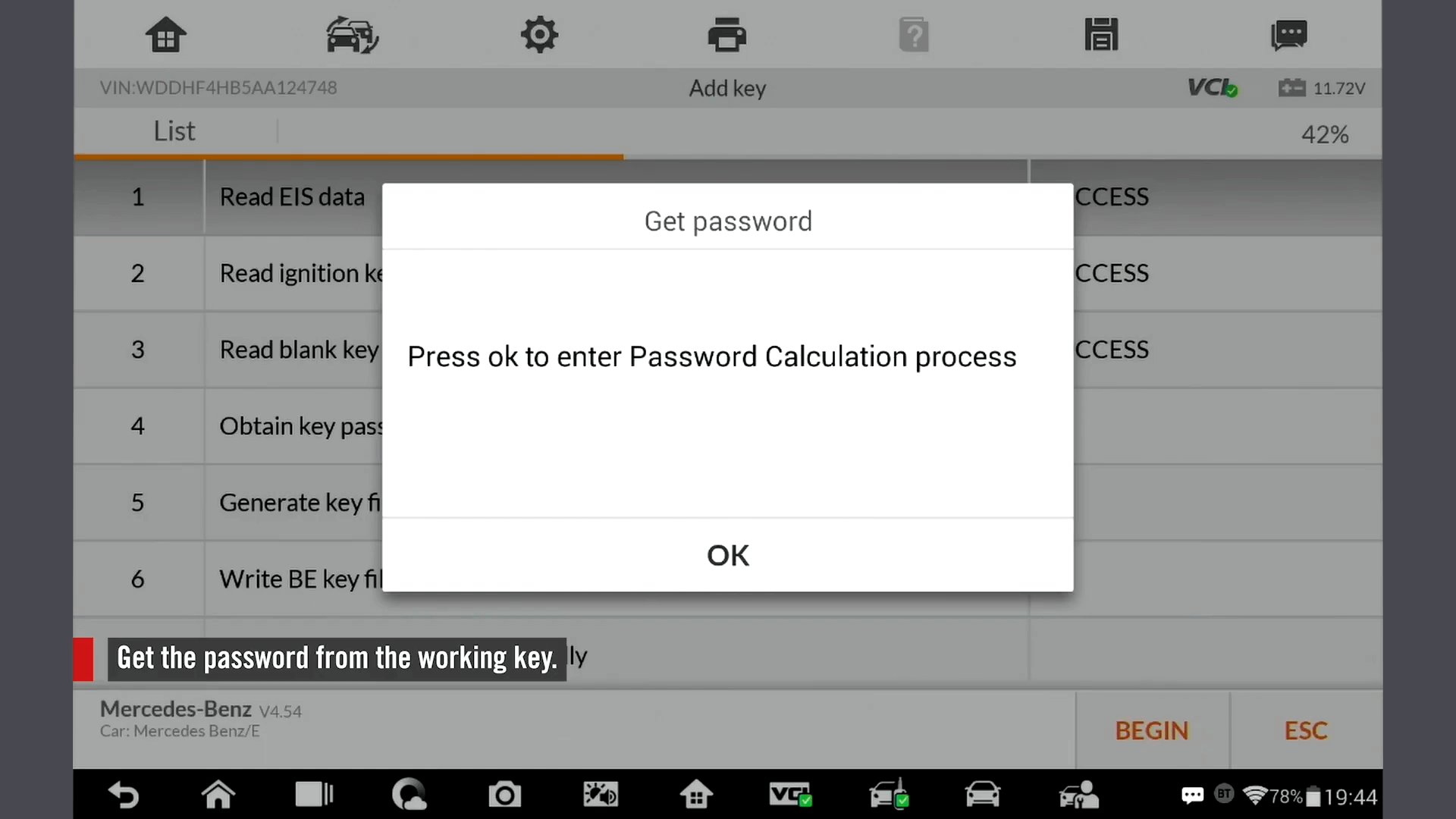 How to Add a New Key for Mercedes - Autel IM608 Add Key