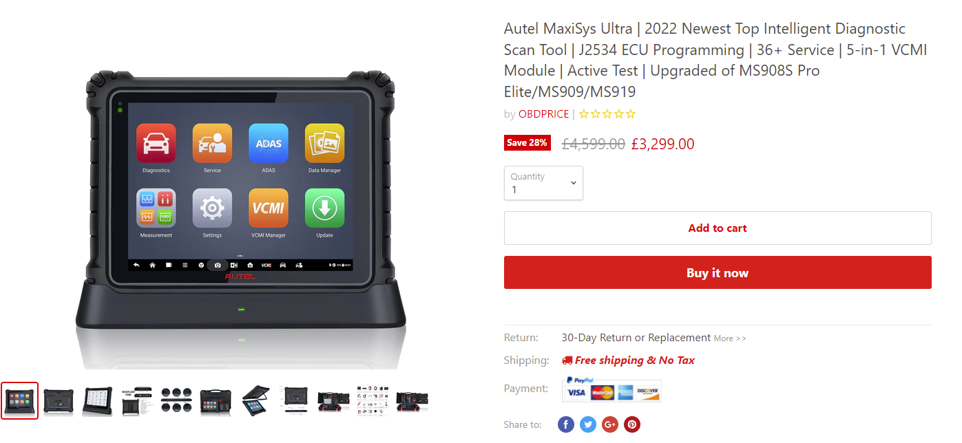 autel maxisys ultra