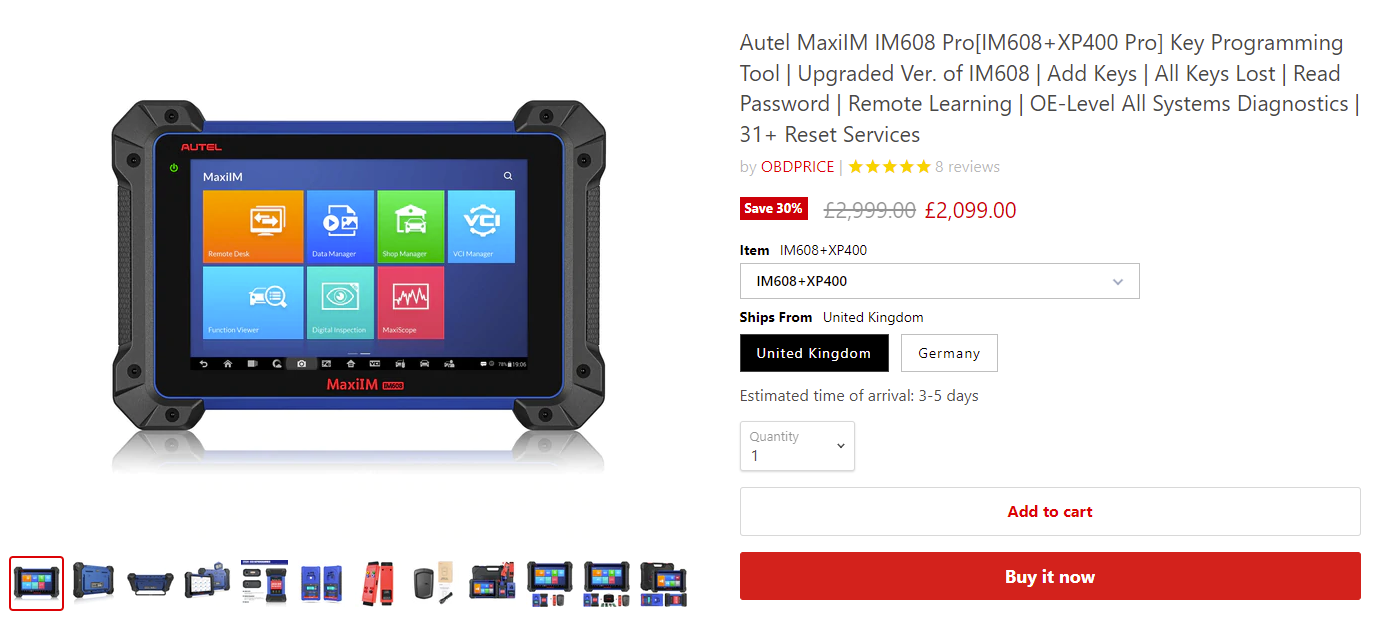 Autel MaxiIM IM608 Pro