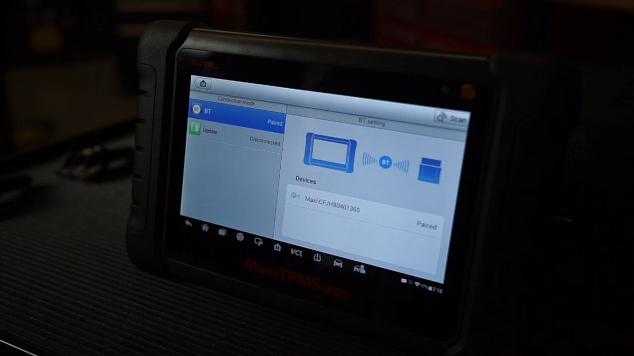 Autel TS508 & TS608 - MX 1-Sensor TPMS Batch Programming Feature