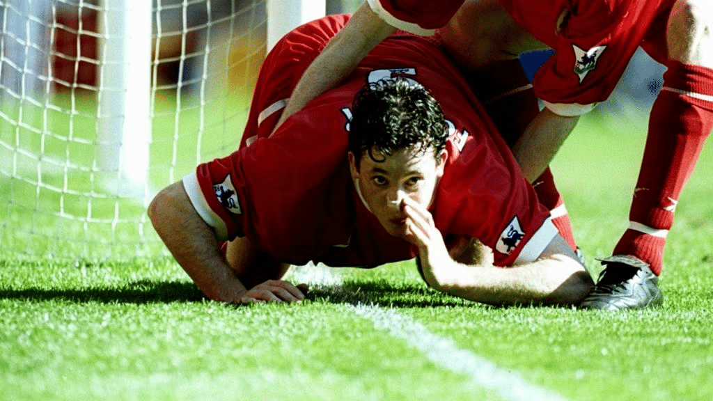 Robbie Fowler&rsquo;s &lsquo;Cocaine Snort&rsquo; Celebration