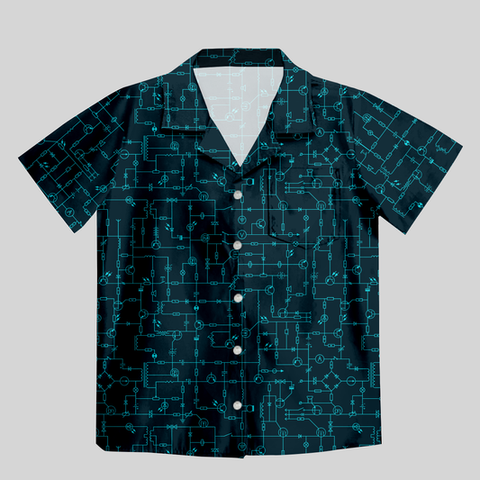 geeky button-up pocket shirts