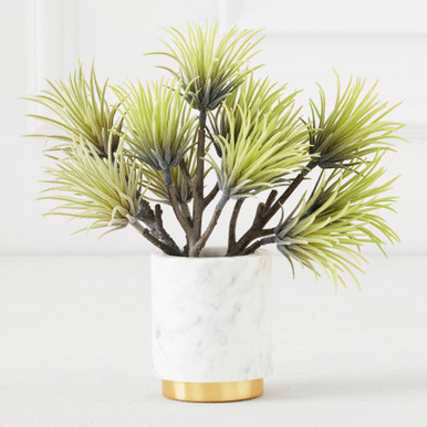 Faux Aeonium Succulent Pick - Set of 3