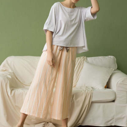 The Long Floral Pajama Set Original Pajamas-Original Pajamas