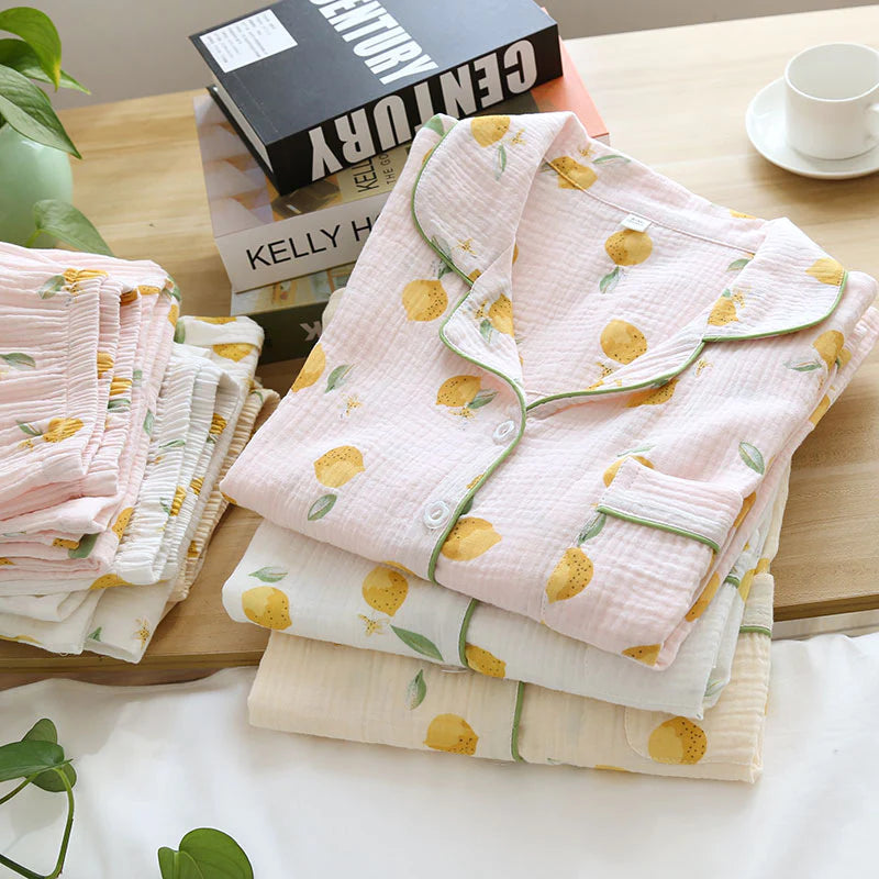 The All Over Printed Pajama Set Original Pajamas