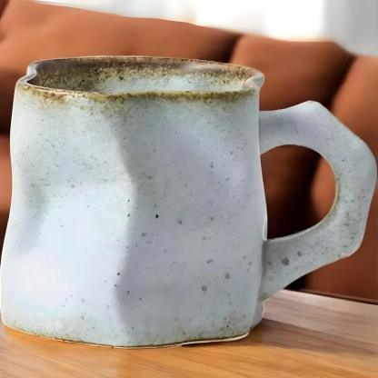 Mineral Inspired Decorative Ceramic Mug-Mineral Mug