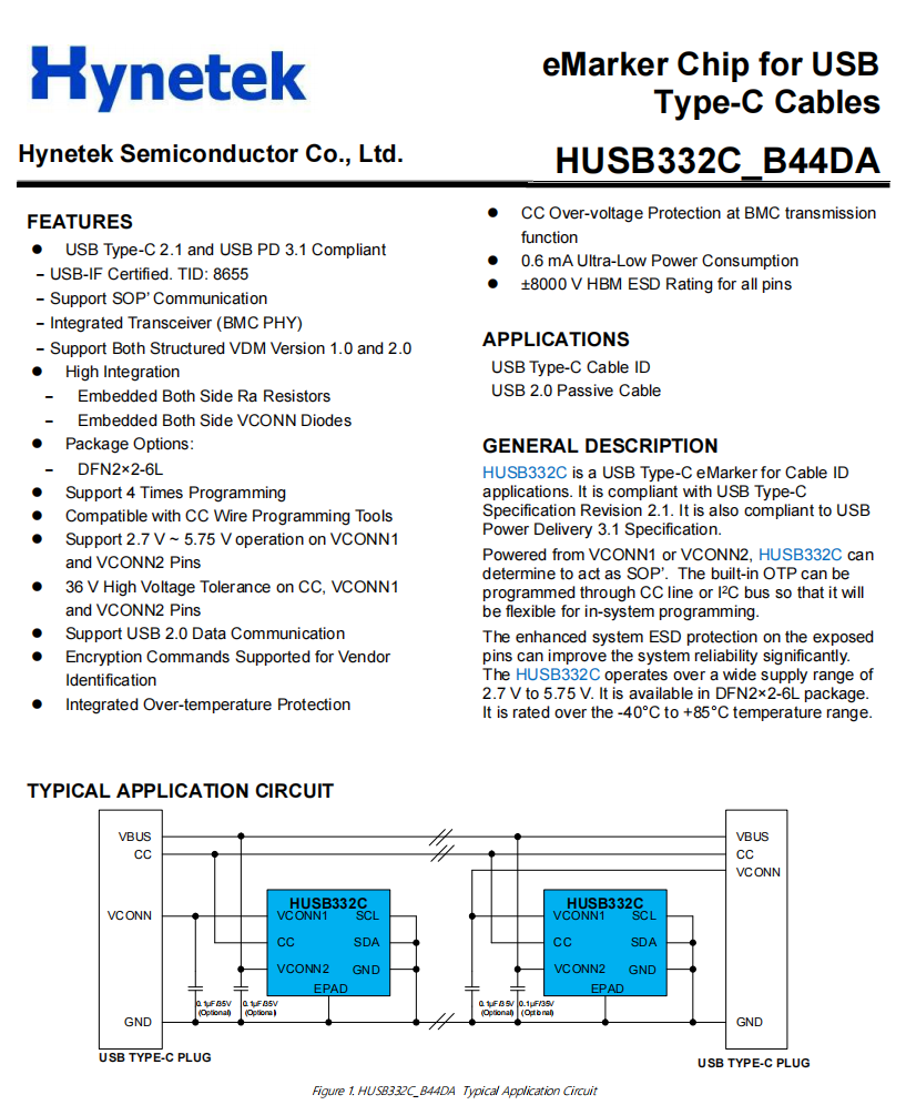 ChargerLAB Reveals Ten USB4 E-Marker Chips from Six Manufacturers-POWER-Z