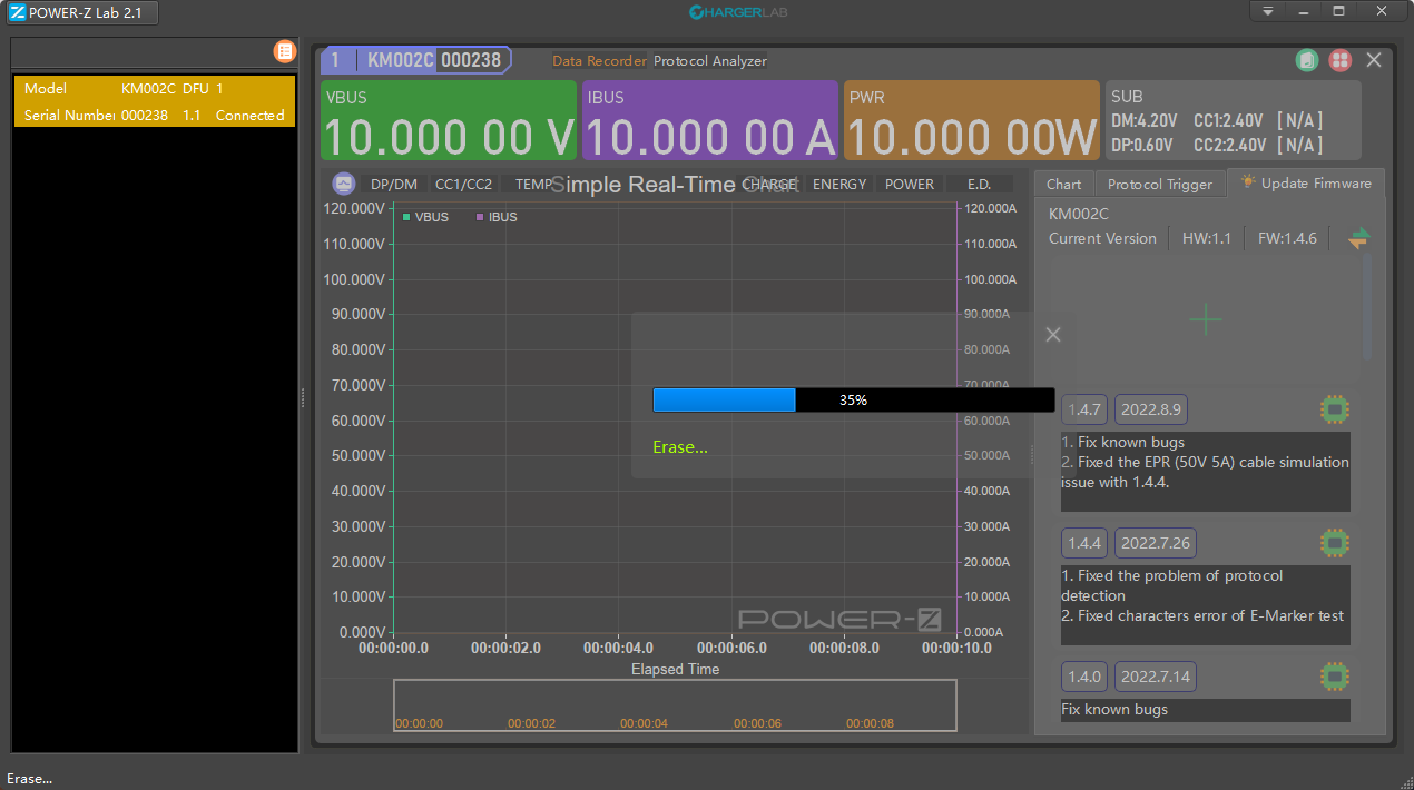 V1.9.0 | The New Software Version of POWER-Z KM003C-POWER-Z
