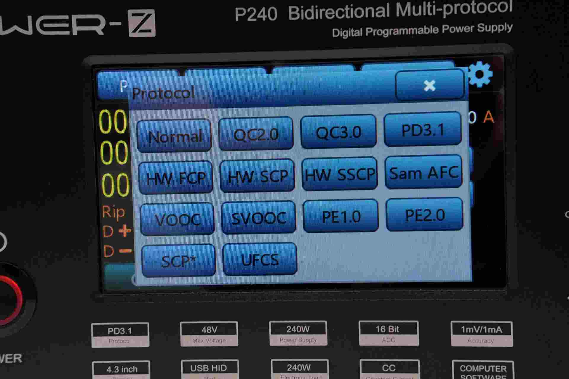 V1.70 | The New Software Version of POWER-Z P240 – POWER-Z.com