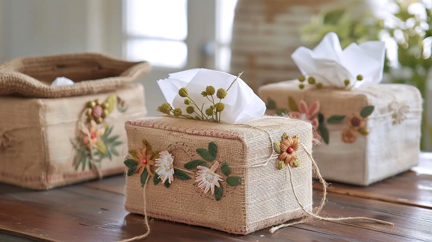 Decorate Tissue Box Ideas
