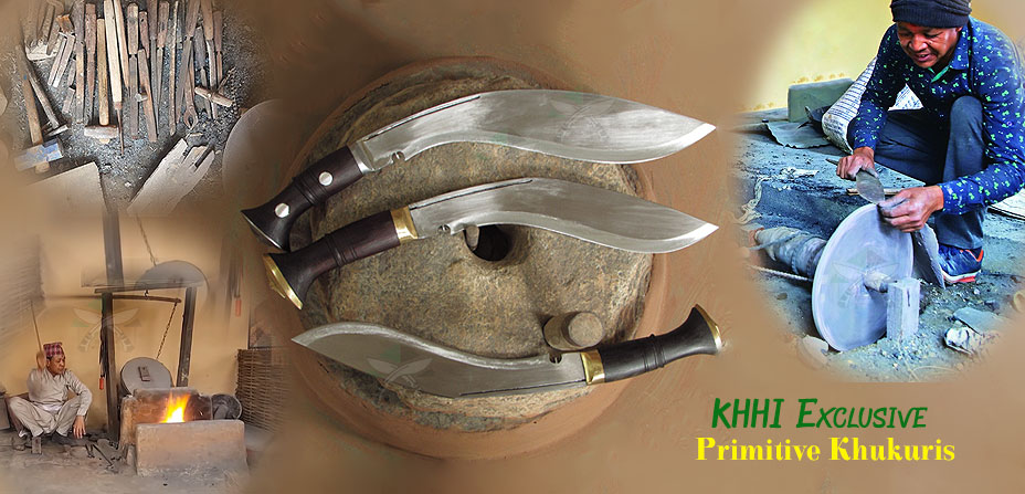 primitive khukuri making 