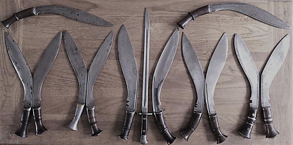 various-antique-kukris