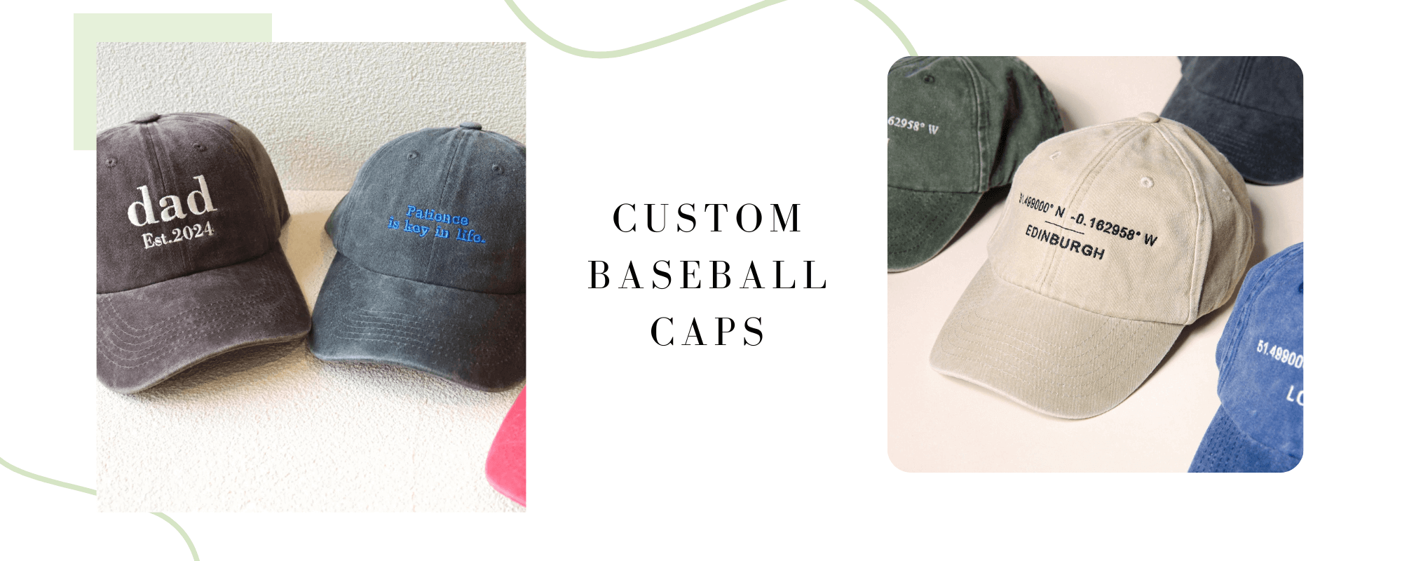 Personalized Birthday Gifts That Never Miss-Custom Baseball Caps
