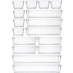 Transparent Drawer Organiser