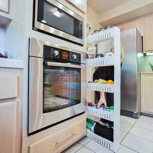 Anywhere 5-Shelf Rolling Storage Cart